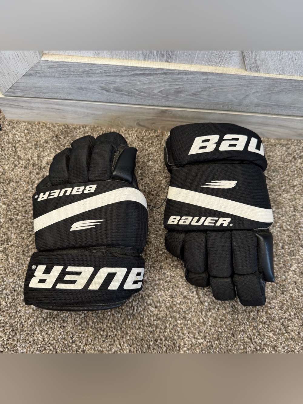 Bauer LIL SPORT 9IN GLOVES Youth Gloves Black 9"